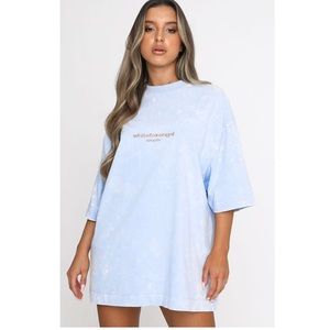 White Fox Boutique She’s An Angel Oversized Tee